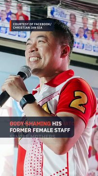Comelec division disqualifies Pasig congressional bet Ian Sia over sexist remarks