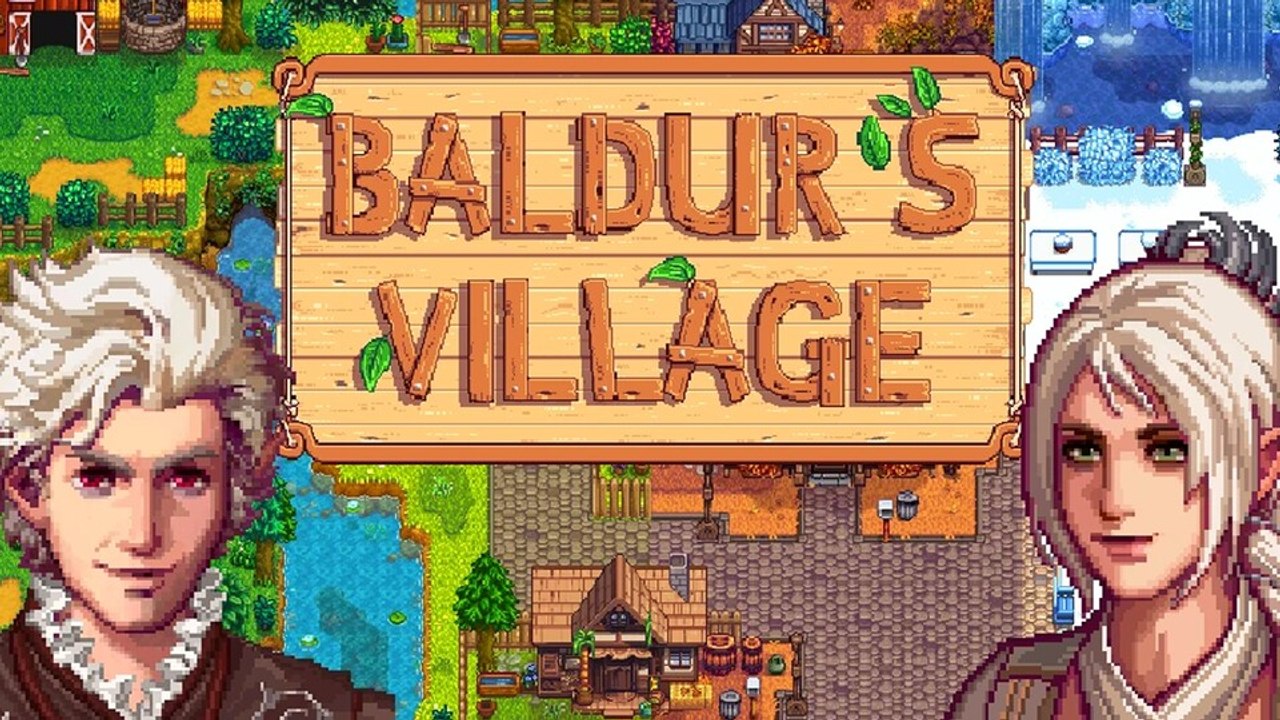 Wir zeigen euch die ersten Minuten aus der Baldur's Gate Mod für Stardew Valley