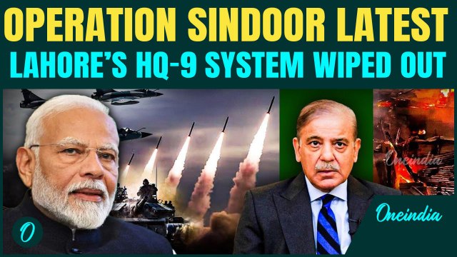 India Smashes Pakistan’s China-Made HQ-9 in Lahore Strike; India Crushes Pak’s Defence | Op Sindoor