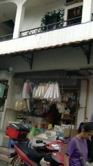 Active side street in Cainta, Rizal, Philippines