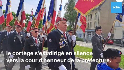 80 ans du 8-Mai 1945 : la cérémonie à Alençon