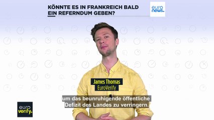 Kann Frankreichs Ministerpräsident ein Referendum über den Haushalt ansetzen?