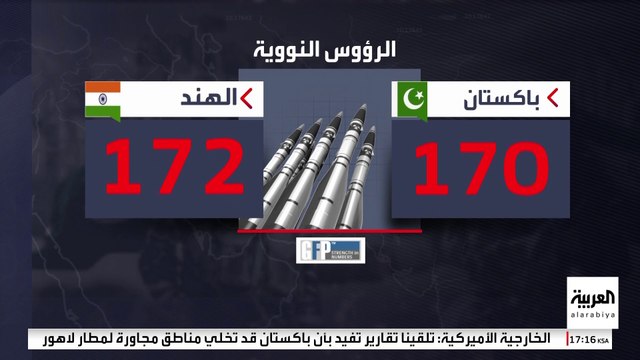لمن تميل موازين القوى بين الهند وباكستان؟ إحصائيات غلوبال فاير باور تجيب