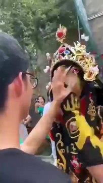 chinese face swap - Toy Face Changing Doll Key Holder Cartoon Character Keychain