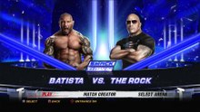 WWE '12 - Batista vs. The Rock