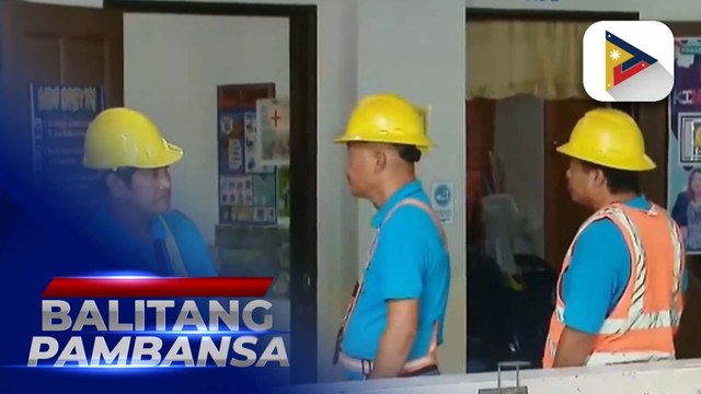 Meralco conducts inspection on Pasig polling precinct