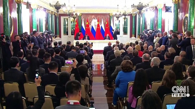 Moskova'da kritik temas: Cinping-Putin görüşmesi başladı