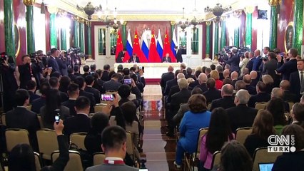 Moskova'da kritik temas: Cinping-Putin görüşmesi başladı