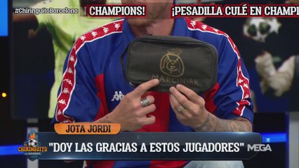 Son 6' para el disfrute madridista: el zasca de Guti a Jota Jordi que se repite en la saciedad en redes