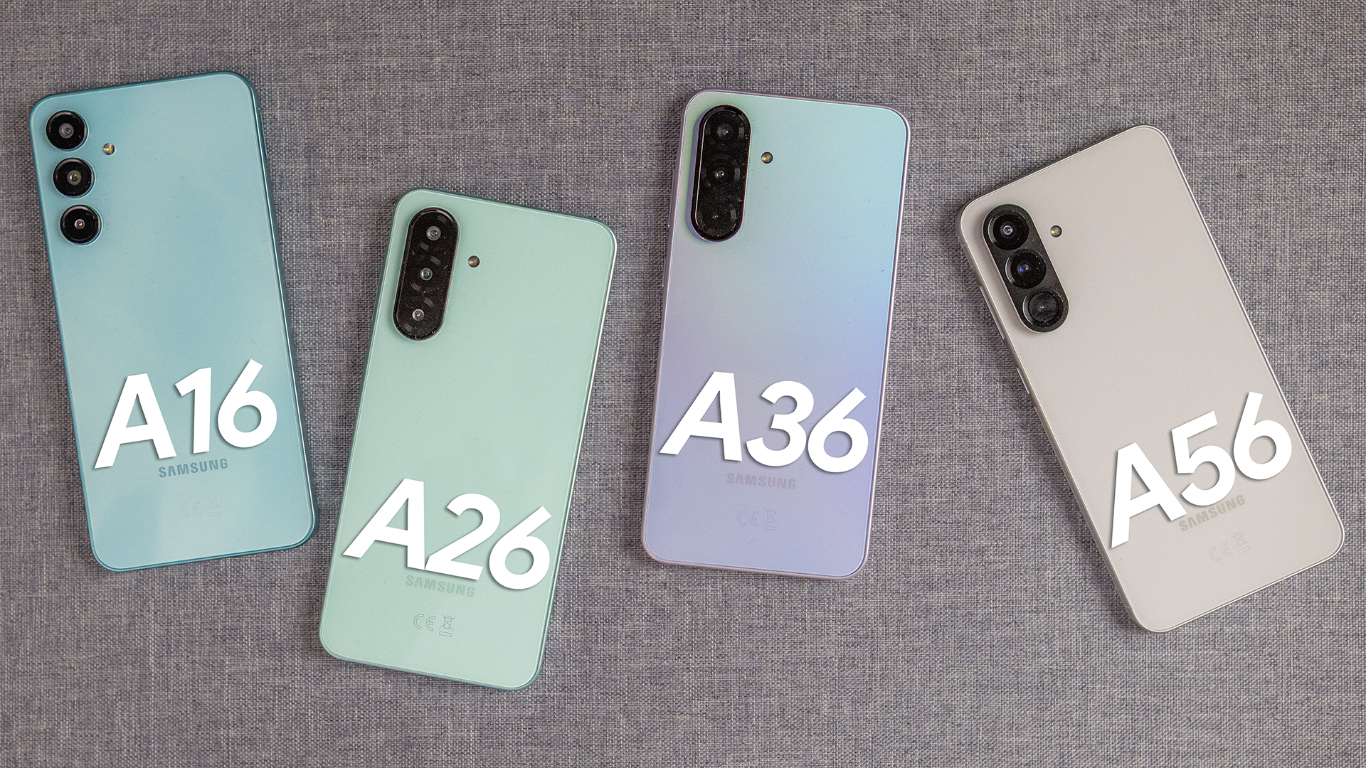 Video ¿Qué Samsung Galaxy A comprar? A16 vs A26 vs A36 vs A56