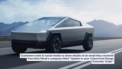 Elon Musk's Tesla Scraps Popular $16,000 Cybertruck Range Extender As Sales Dwindle In US