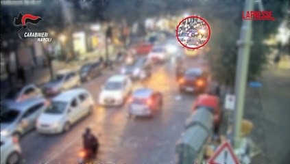 Omicidio Durante a Napoli, nel video l'agguato e la fuga
