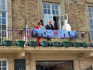 VE Day celebrations in Pembroke Dock