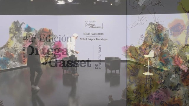 Mikel Ayestarán en conversación con Mikel López Iturriaga
