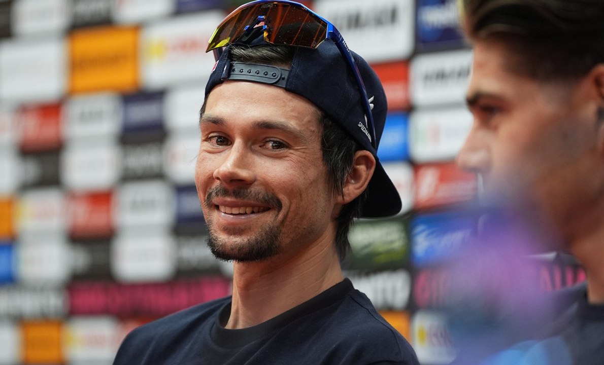 Cycling - Giro d'Italia 2025 - Primoz Roglic : "Interesting to race against my former teammate Wout van Aert..."