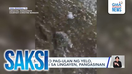 Hailstorm o pag-ulan ng yelo, naranasan sa Lingayen, Pangasinan | Saksi