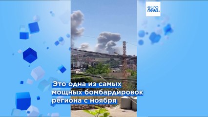 Израиль-"Хезболлах": ЦАХАЛ нанёс десятки авиаударов по южному Ливану, один человек погиб