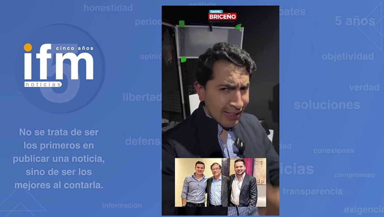 Daniel Briceño demuestra la relación política entre el clan de Andrés Calle y Gustavo Petro