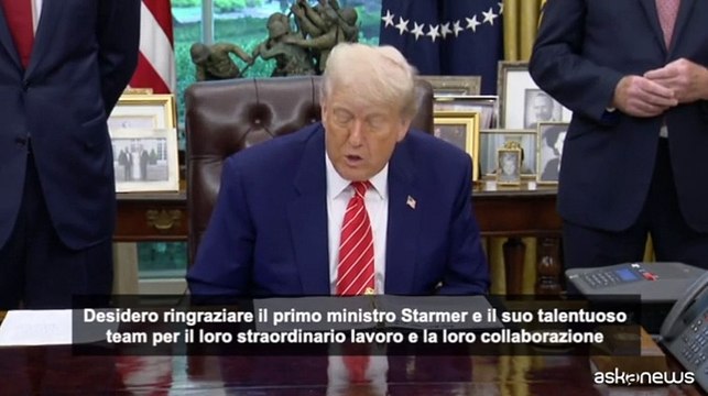 Trump annuncia accordo con UK, aprirà mercati a prodotti agricoli Usa