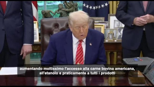 Trump annuncia accordo con UK, aprirà mercati a prodotti agricoli Usa