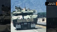 Video: Ukrainischer T-84-Panzer in den USA gesichtet – Spekulationen über militärische Tests nehmen zu