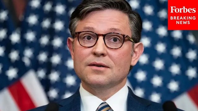 Speaker Johnson Speaks To Reporters About Efforts To Pass GOP Reconciliation Bill