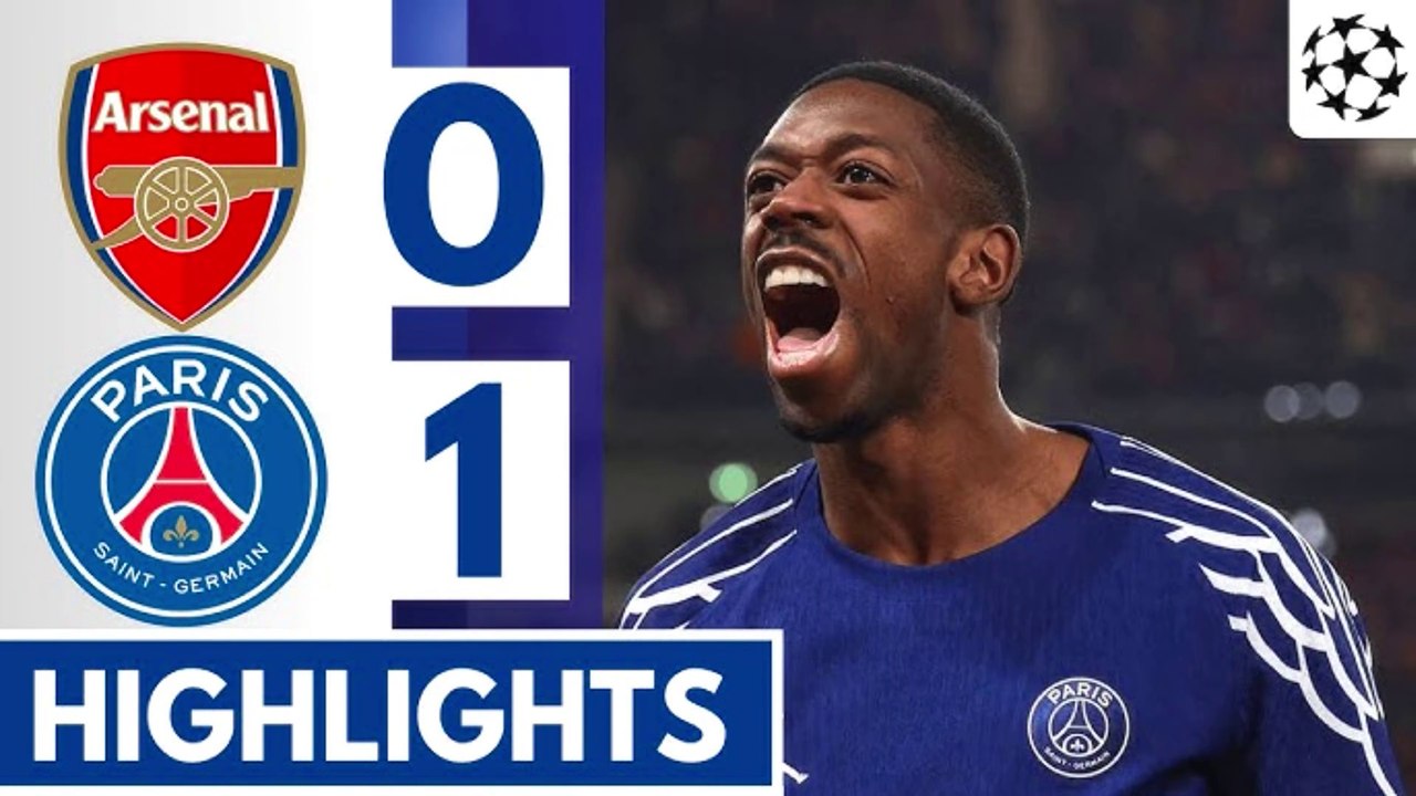 PSG - Arsenal 2-1 Le Résumé | Ligue des Champions 2024/25 | Psg Arsenal