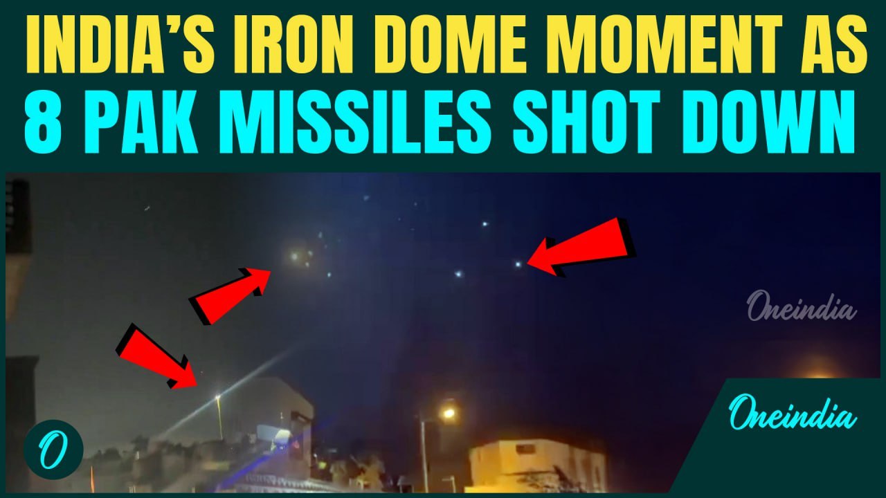 India Foils Pak’s Hamas-style Attack: Shoots Down All 8 Pak Missiles In Stunning Defence Feat| Jammu