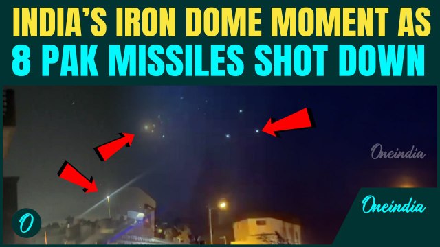 India Foils Pak’s Hamas-style Attack: Shoots Down All 8 Pak Missiles In Stunning Defence Feat| Jammu