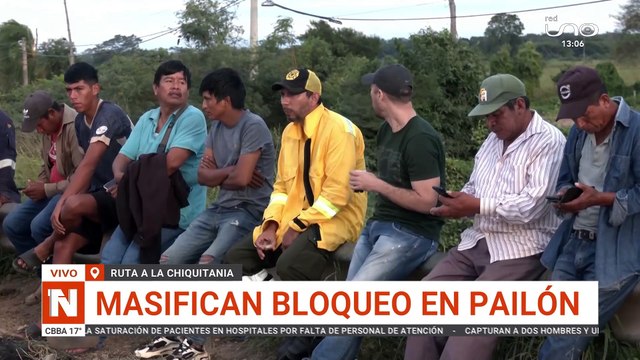 Bloqueo En Pailón y Tres Cruces