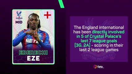 Fantasy Focus - Eberechi the ‘Eze’ choice