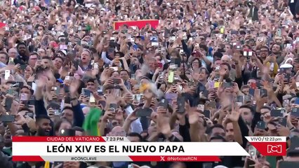Papa Leon XIV: las ovaciones de los fieles en la Plaza de San Pedro