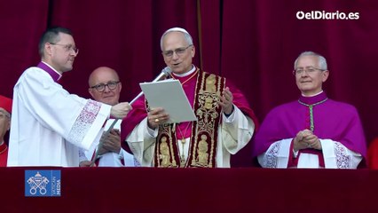El papa León XIV habla en español en su primer discurso como pontífice