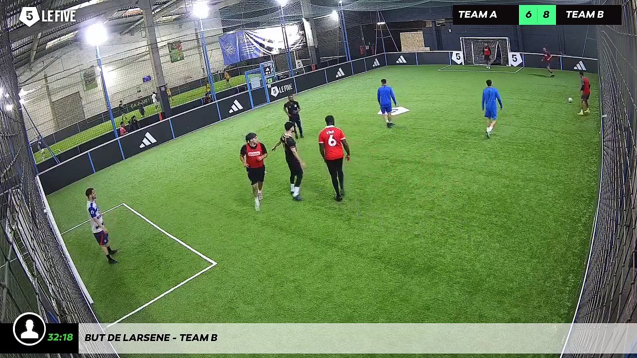 But de Larsene - Team B