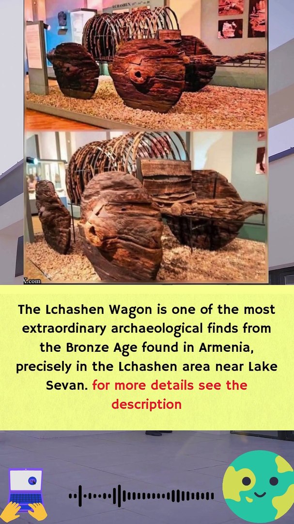 ⁣Chosen Wagon is the most extraordinary archaeological find of the Bronze Age