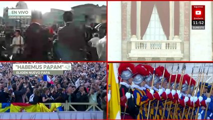 Momento histórico: Así se ven los festejos en el Vaticano desde las alturas