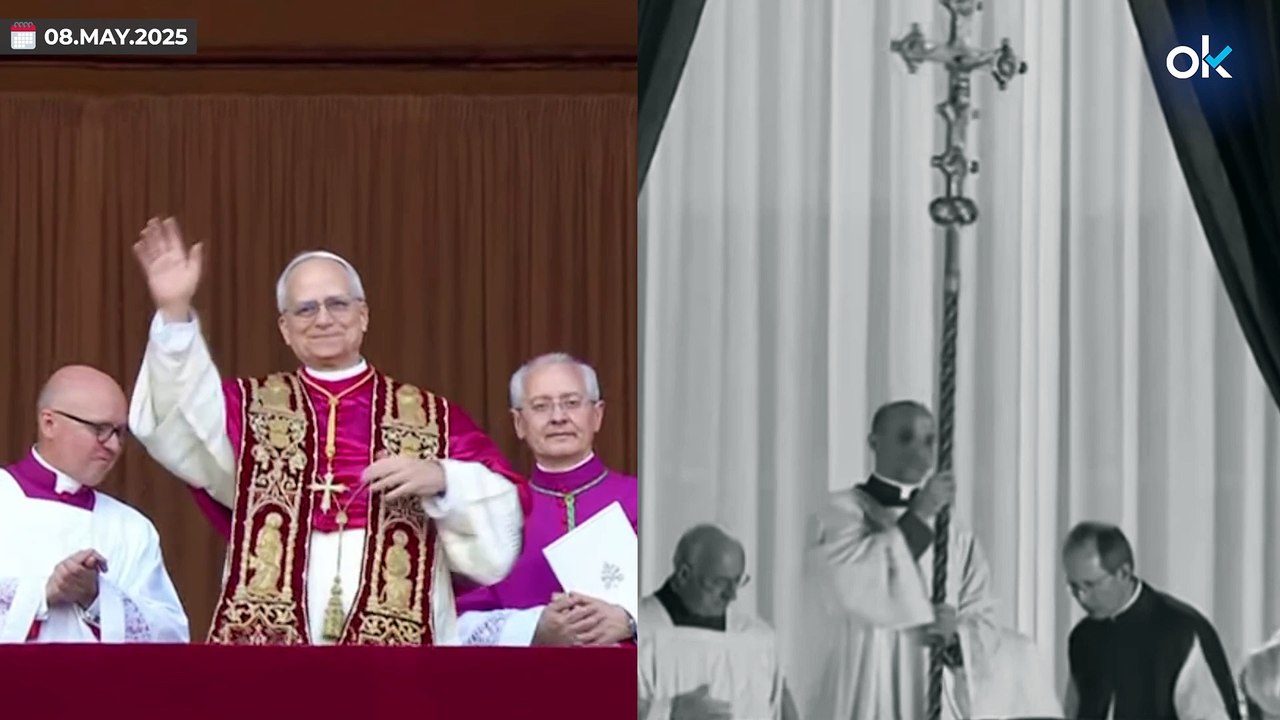 Las diferencias entre el Papa Francisco y el Papa León XIV en su primera aparición pública