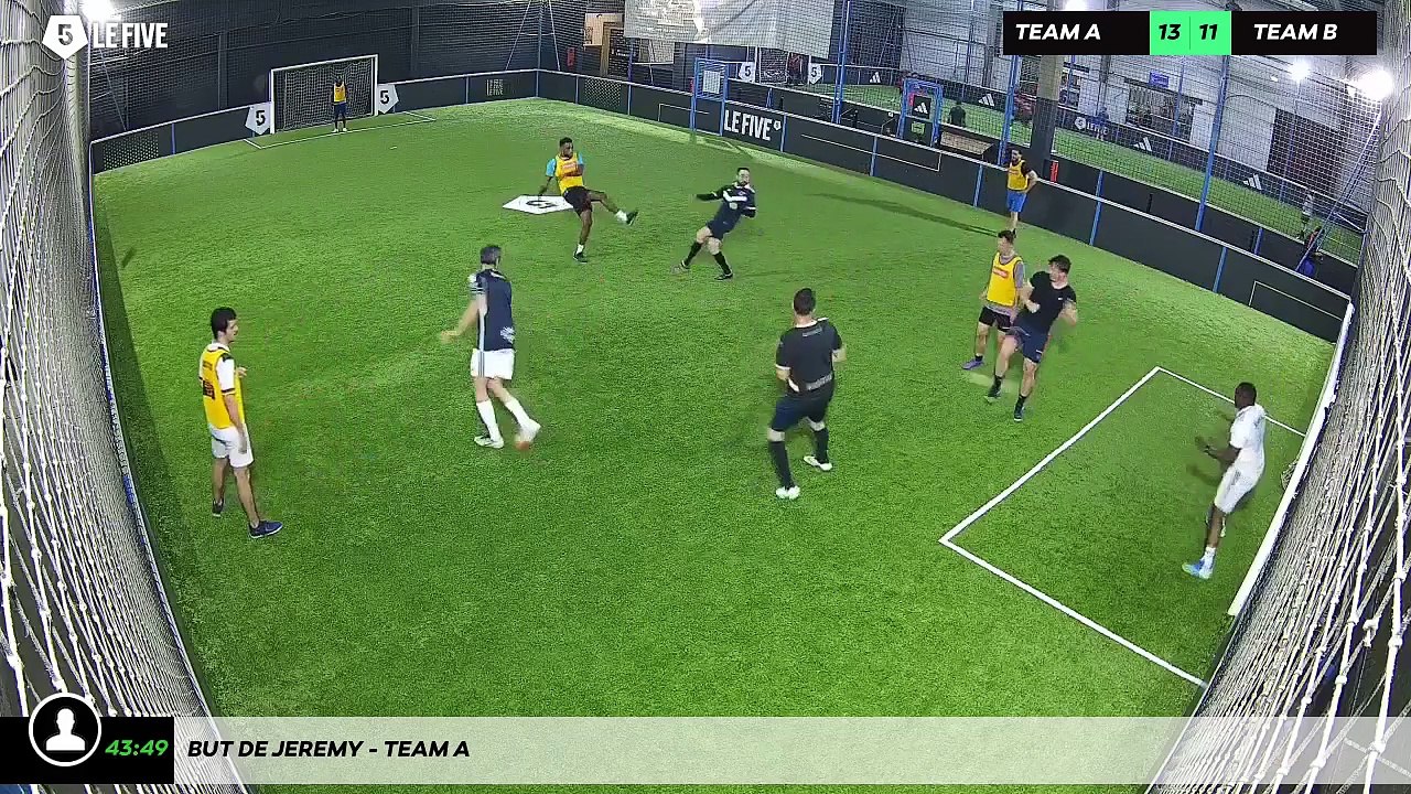 But de Jeremy - Team A