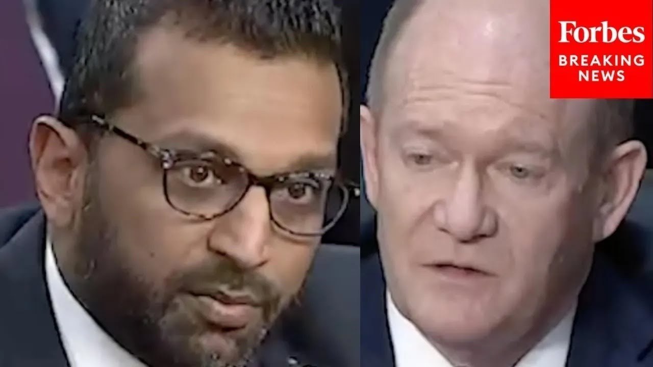 Chris Coons Presses Kash Patel On Possible 'Retribution' Against FBI Agents Who Investigated Jan. 6