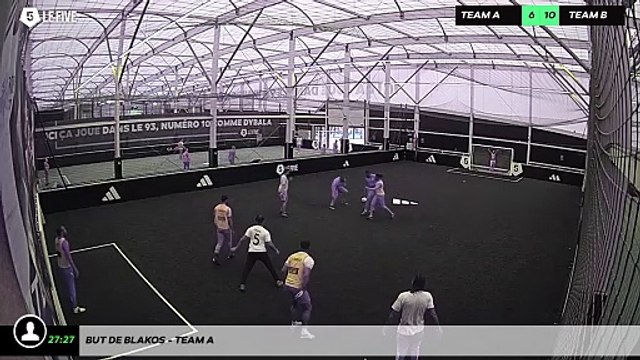 But de Blakos - Team A