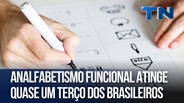 Analfabetismo funcional atinge quase um terço dos brasileiros