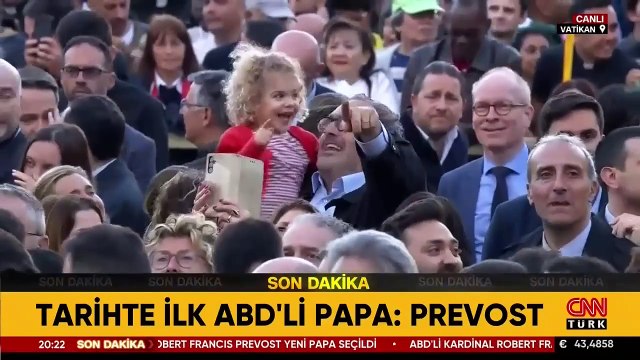 ABD'li Kardinal Robert Francis Prevost yeni Papa seçildi