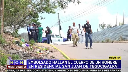 Lanzan un "embolsado" en calle de residencial San Juan, TGU