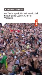 ✝️ LA PRIMERA APARICIÓN DEL PAPA LEON XIV