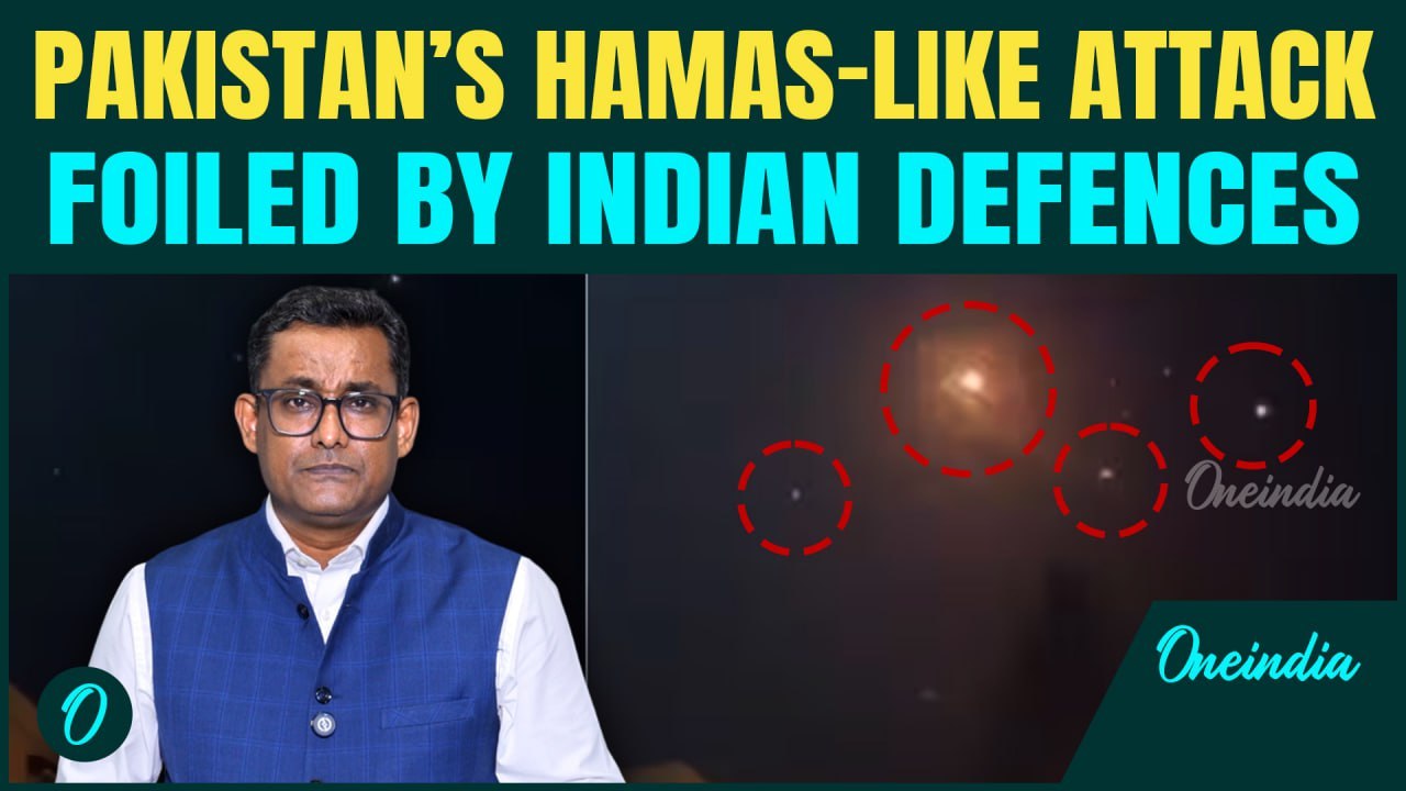 Pakistan’s Hamas-Style Assault Crushed: India's Air Defence Obliterates 8 Pak Missiles Over Jammu