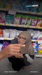 Wanita di Bandung Kepergok Curi Barang di Minimarket Gegerkalong, hendak kabur saat ketahuan