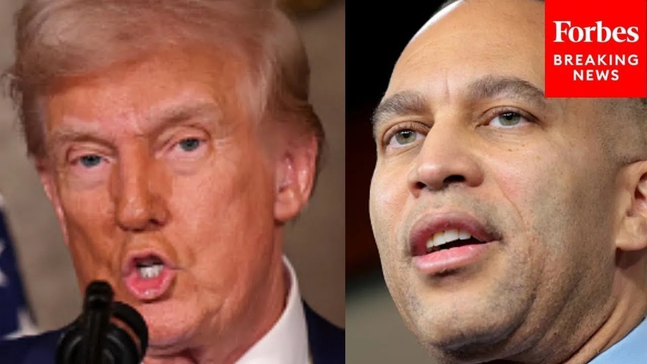 Hakeem Jeffries Asked To Respond To Poll Showing 75% Of Democratic Voters Support Extending Trump Tax Cuts