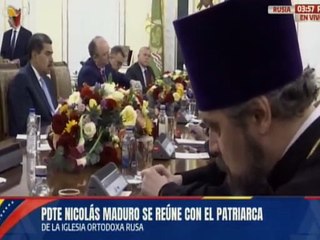 Jefe de Estado es recibido por la máxima autoridad religiosa ortodoxa rusa