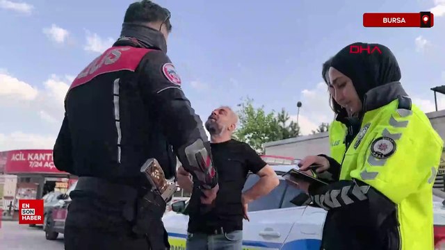 Bursa'da ehliyetine daha önce el konulan sürücü alkollü çıktı