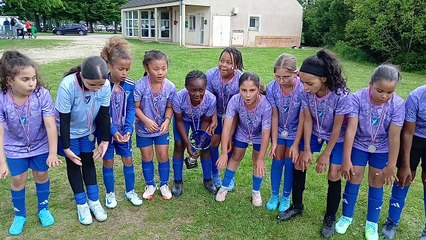 Victoire des U11F B Challenge Passion